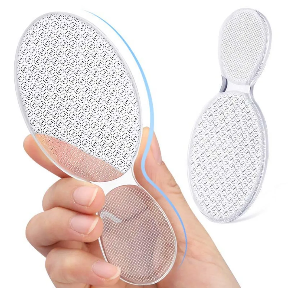 Nano Glas doppelseitige Fuß raspel Fersen feile harte tote Haut Kallus entferner Peeling Pediküre Pflege Fuß feile Werkzeug Zubehör