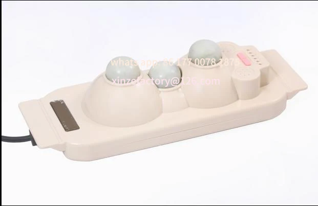 Customizable Germanium Stone Therapy Apparatus with Physical Therapy 3 Ball Head Heat Meter Warm Neck Guard To Protect