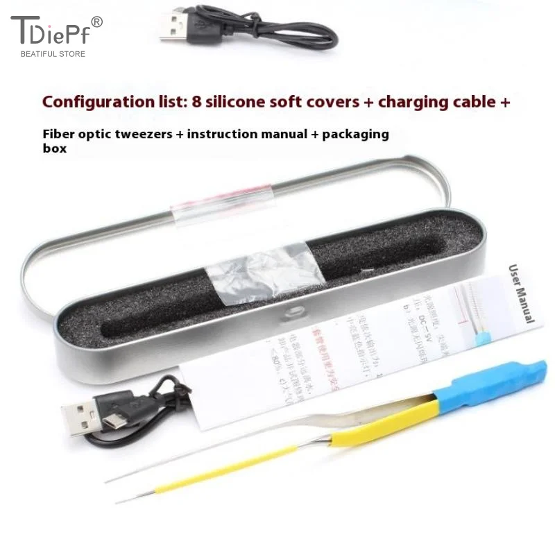 

Ear Cleaner Spoon LED Dimming Light Ear Wax Curette Picker Visual Children Ear Pick Ear Wax Dig Remover Ear Nose Novel Tweezer