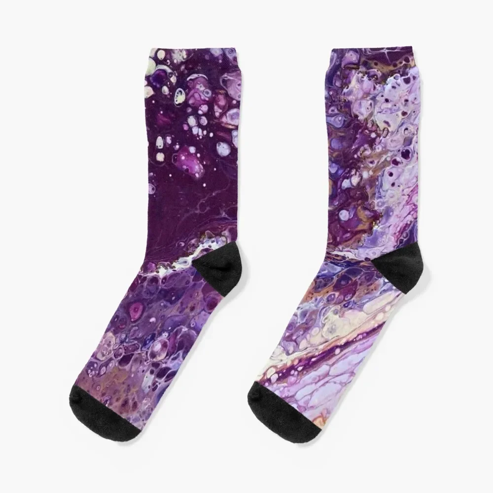 

Purple Rain Socks designer man retro happy Socks For Man Women's