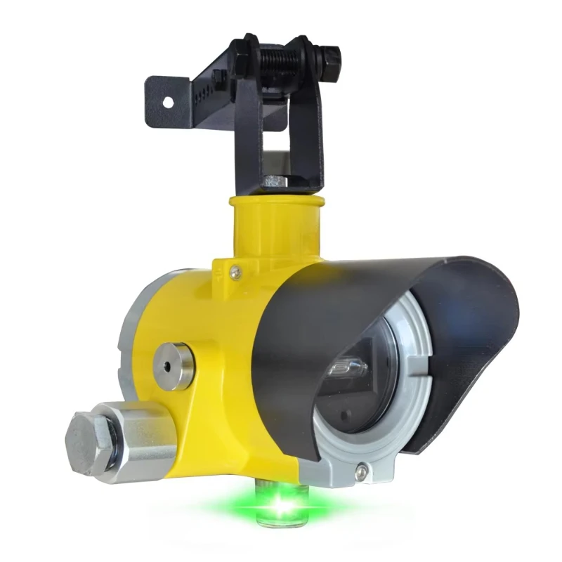 Ultraviolet flame detector with relay output, visible flame monitoring, electronic alarm, fire alarm