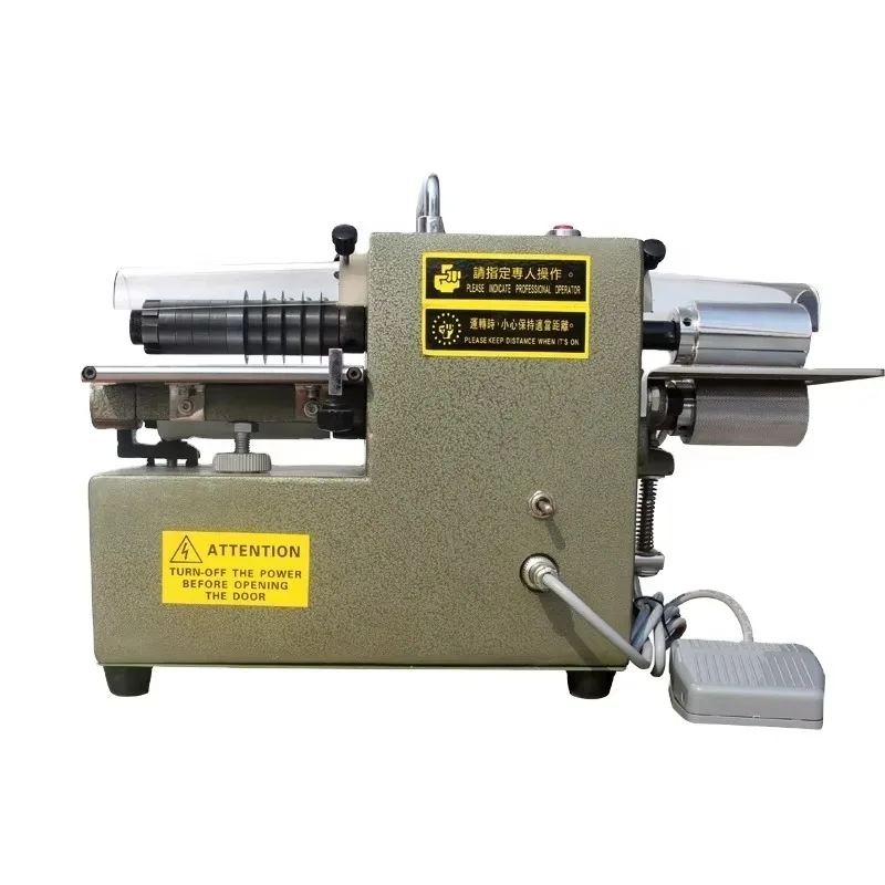 

XD-373 Mini Slitting Machine Cutting and Fit Leather Straps Belt Dog Collar Making Machine Watch Straps Rubber EVA Strips
