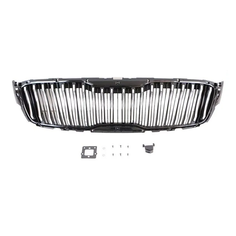 High Quality Refit Front Grille Racing Grill Tuning ABS Radiator Grille Frame Trim Car Styling For Kia Sorento 2015~2017