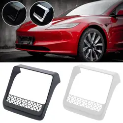 For Tesla Highland ABS Rear Screen Cover Protector Cover Rear Armrest Interior Accessories Frame Screen Protective A0M5