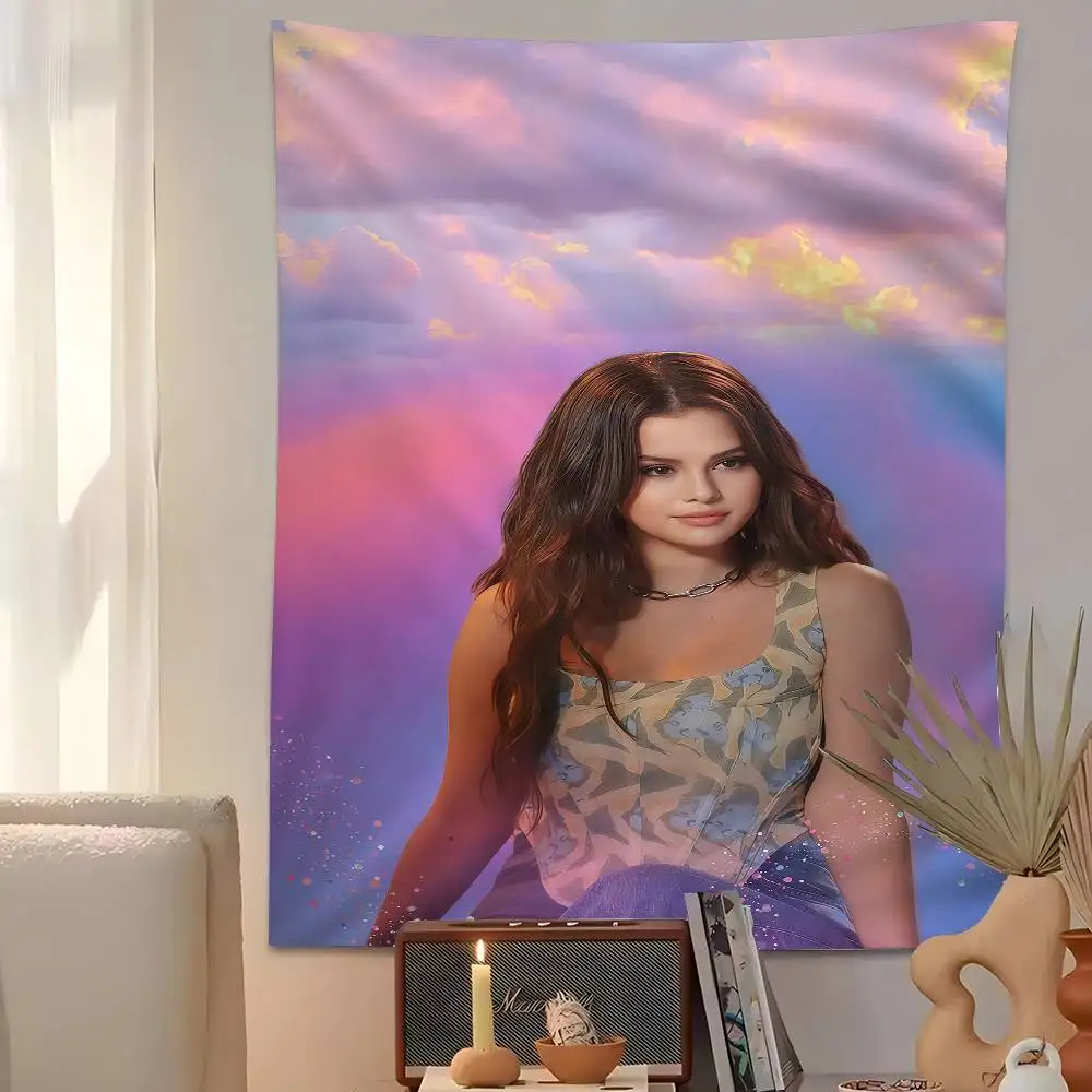 1 قطعة سيلينا غوميز نسيج الفن الطباعة رخيصة الهبي الجدار الشنق البوهيمي جدار المفروشات ماندالا ديكور فني للمنزل