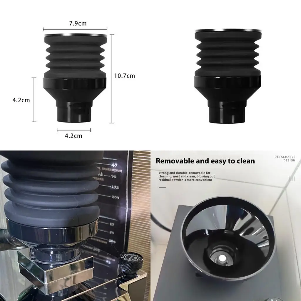

A2BE Кофемолка Дозирующие бункеры Антистатический силиконовый сильфон Термостойкий для MMG