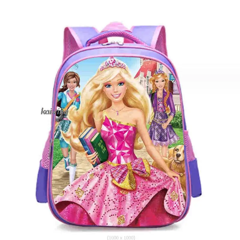 Fashion 14 inch Backpack Barbie the movie School Backpack for Girls Boys Book Bag Shoulder Backpacks Mochila Infantil