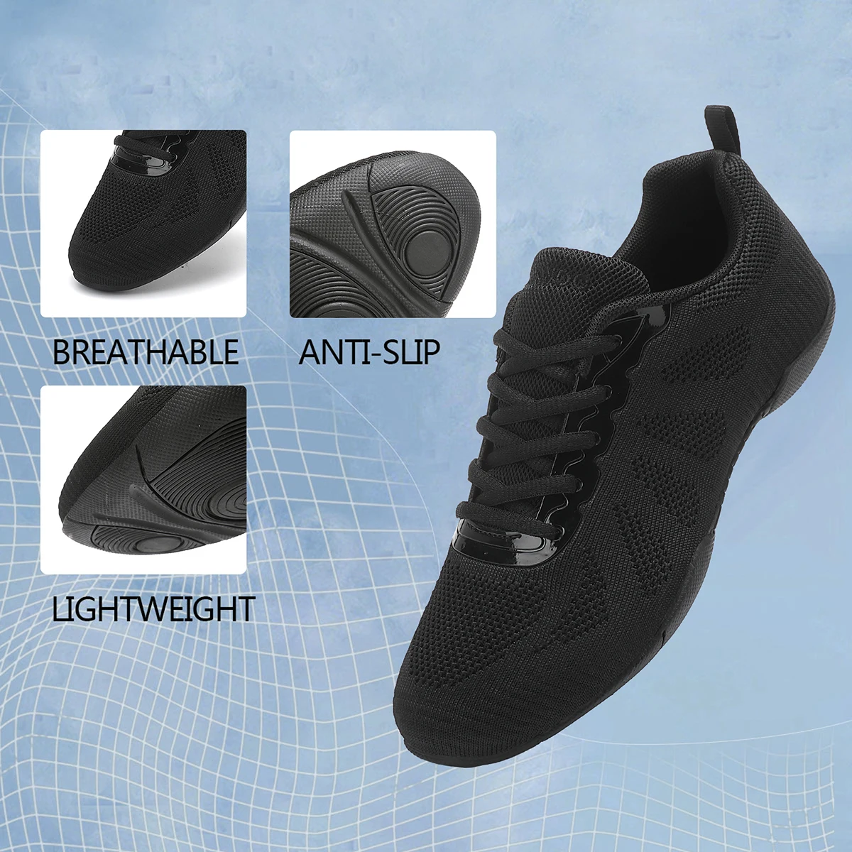 Marwoo 2316 Cheerleader-Schuhe für Mädchen Weiße Hip-Hop-Tanzschuhe Jugend-Cheerleading-Sportschuhe Gymnastik-Trainingsschuhe – Detail 10