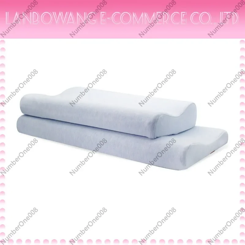 

Memory Foam Cervical Pillow, Low Profile Thin Neck Pillow for Sleeping, Orthopedic Support Long Pillow for Back Side Sleepers