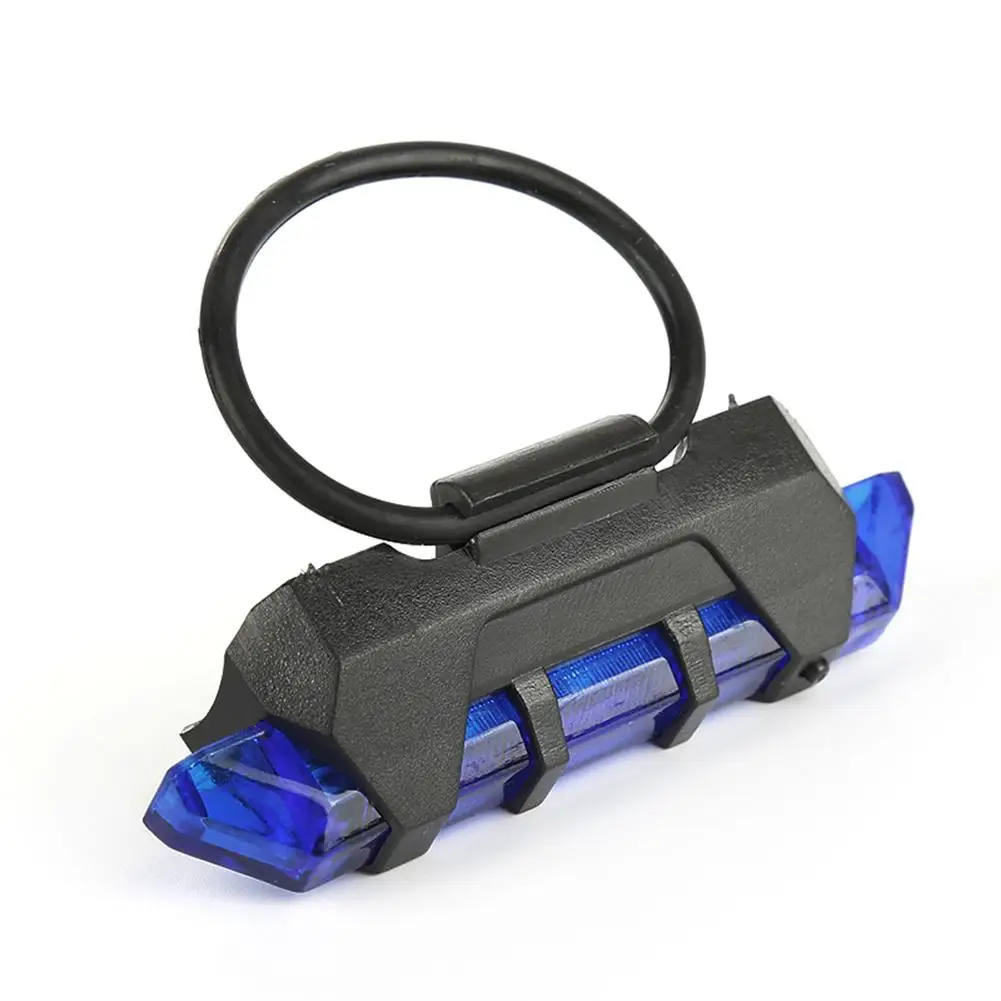 Draagbare Fiets Achter Led Licht Fietsen Achterlicht Usb Achterlichten Oplaadbare Mtb Bike Waarschuwing Lamp Waterdicht Flash Achterlicht