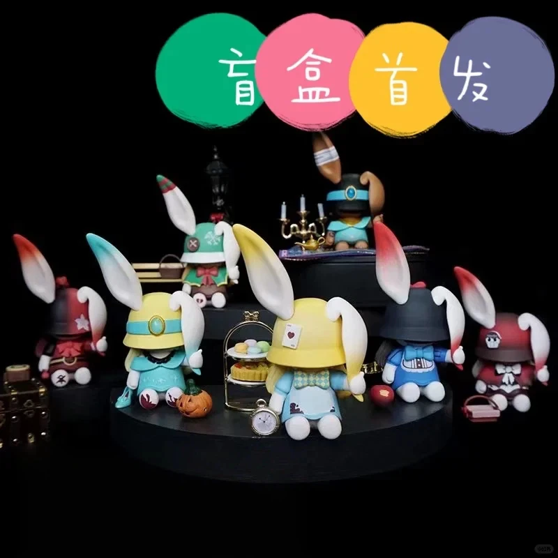 Err Konijn Omgekeerde Sprookje Blind Box Creatieve Leuke Kleine Ornament Office Desktop Ornament Auto Home Decor Leuke Vakantie Geschenken