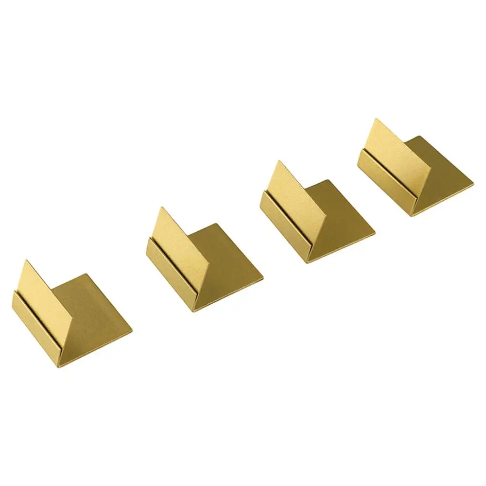 

Transparent Sign Holder Metal Name Card Clip Stand DIY Durable Place Card Holder Gold Menu Holder Bridal Shower