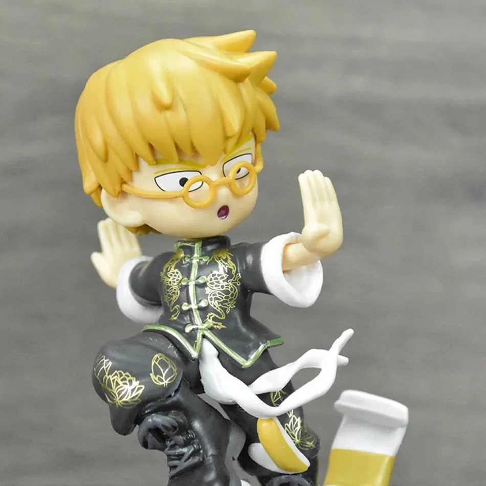 Novo anime mob psico 100 figuras gk reigen arataka q edição kawaii estatueta brinquedo modelo boneca ornamentos de mesa brinquedo colecionável