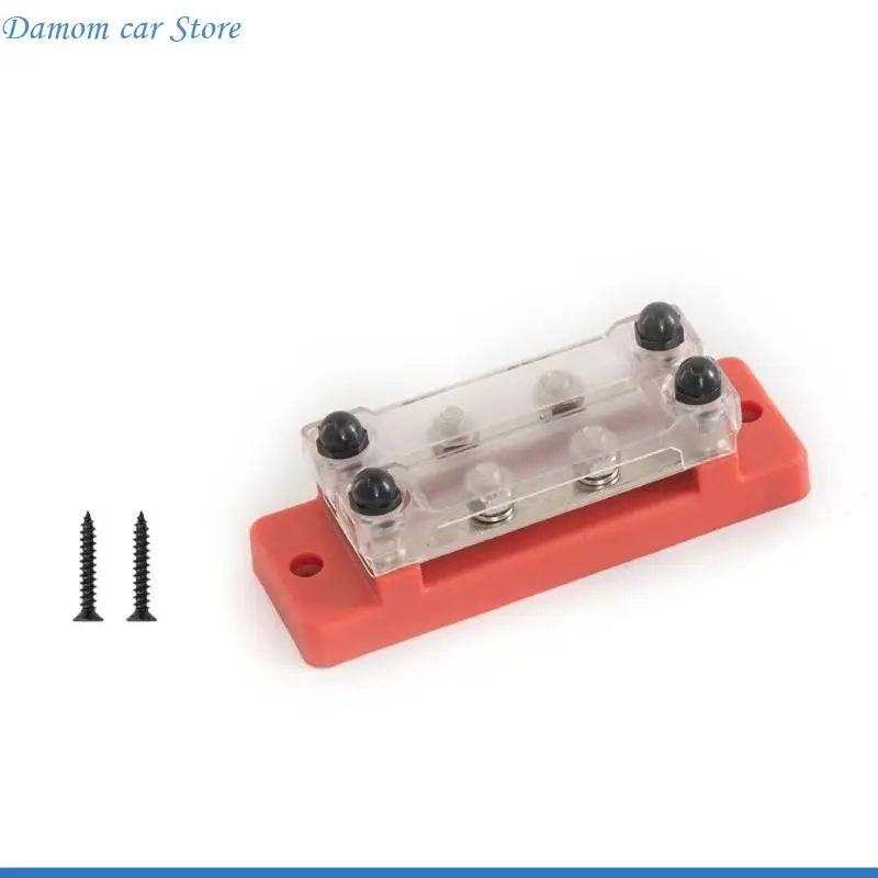 A2UC Bus Bar High Current Wiring Battery Junction Block Universal Yacht Pickup Trailer Power Distribution Terminal Block