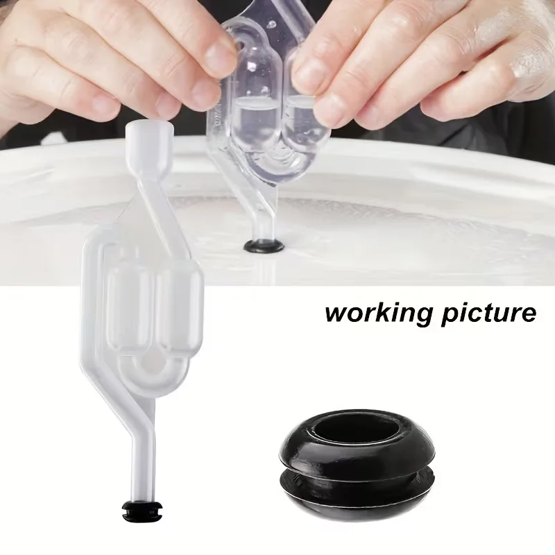 10/50pcs Airlock Grommet Fermentor Anti-Leakage Sealing Ring Food Grade Home Brew Silicone Seal Grommet Fermenter Lid Grommets