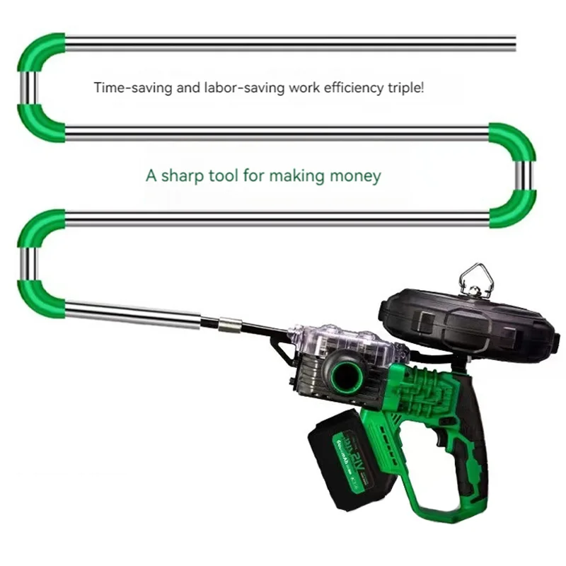 Pull Wire Electric Threader Lithium Battery Threading Machine Threading Tool Lithium Battery Threading MachineAR