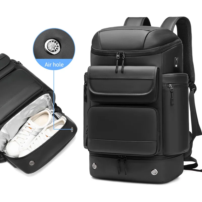 Extra Laptop Backpack for Men Outdoor Hiking Business Travel Bag for Short Trip,Durable Commuter Daypack with Padded Compartment