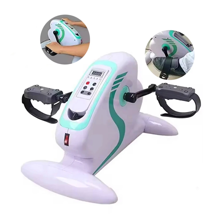 

Mini Home Exercise Bike Foot Pedal Exerciser for Legs Arms Workout Cycle Upper and Lower Limbs Electric Bicycles Equipment