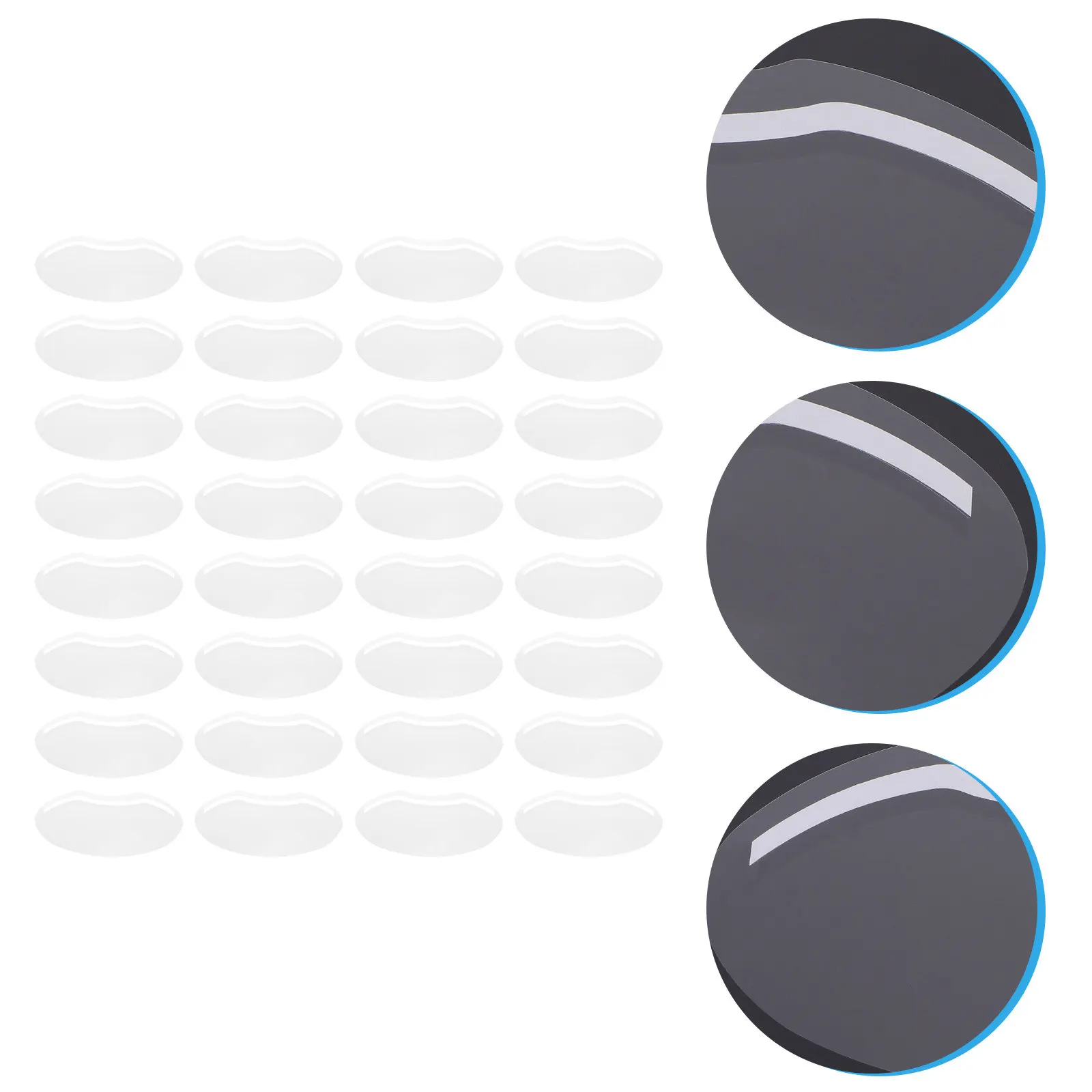 50pcs Anti-Splash Facial Baffle Eye Guard for Hair Salon – Protective Haircut Shield