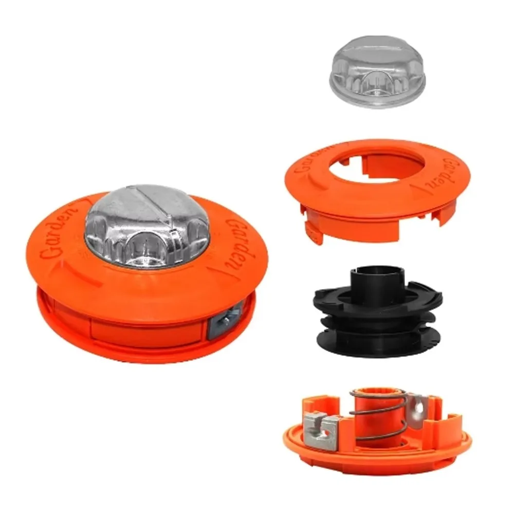 1Pc Lawn Mower Head, Lawn Mower Head Brush, Non Dismantling Automatic Rope Feeding Universal Lawn Mower Accessories image 4