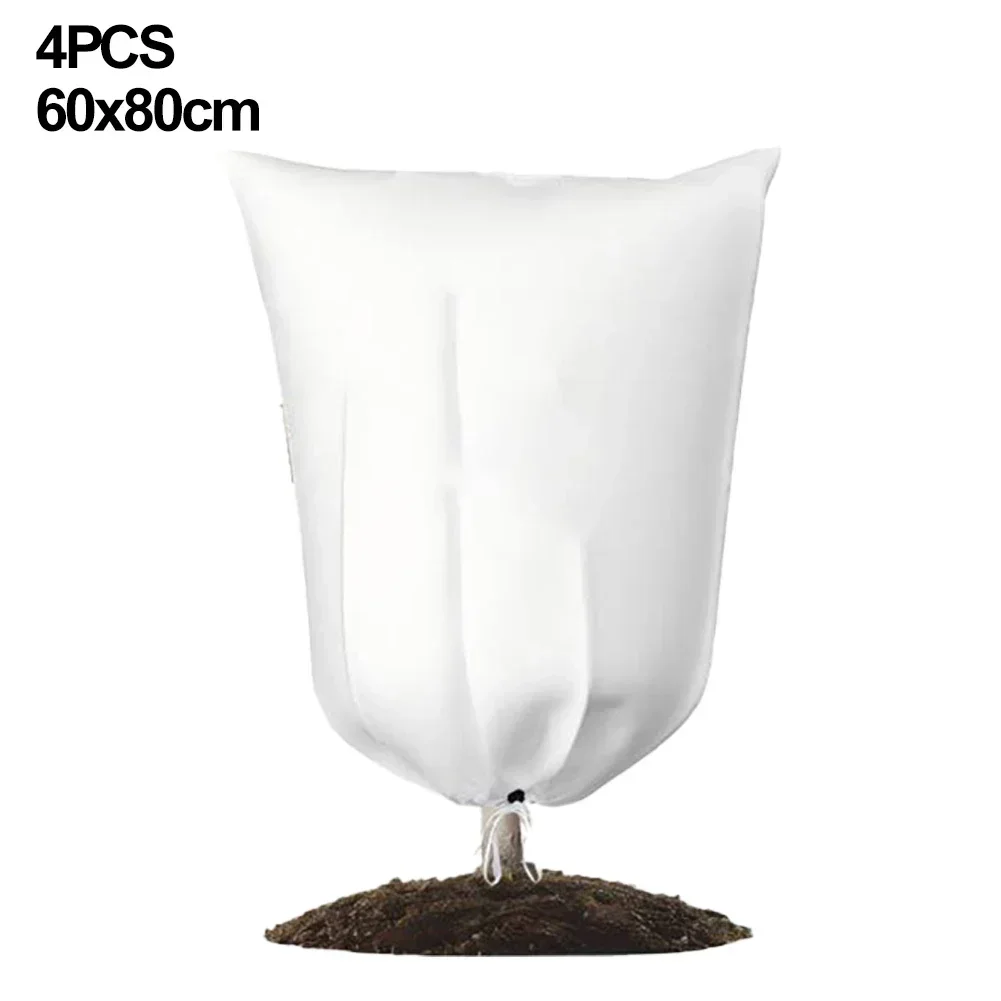 

4-пакет зимних чехлов для растений, защитная сумка от замерзания, защита от замерзания, холодная погода, тканевые одеяла для покрытия растений, садовые растения