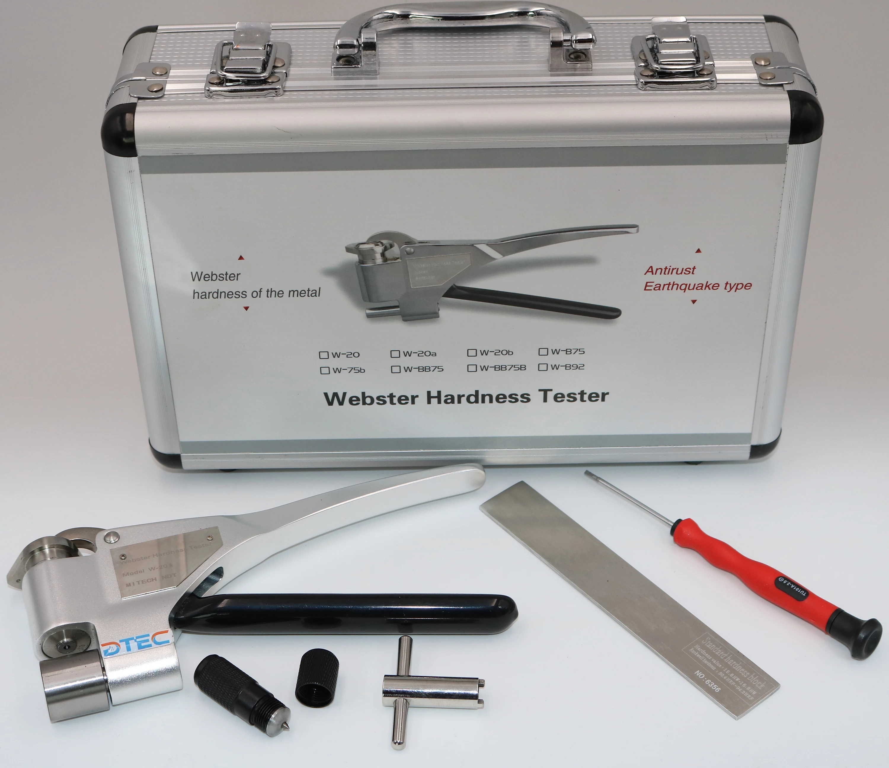 Webster Hardness Tester  aluminum material thickness less than high precision certificate good price