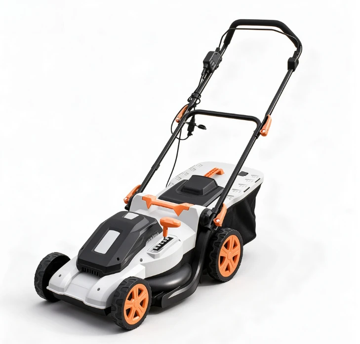 Hand‑push Electric Lawn Mower Household Small Weeding Machine High Power Lawn Trimmer Grass Cutter for Garden Yard Grass Cutting