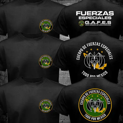 T Shirt Man Mexico GAFEs Fuerzas Especiales Special Force Ops