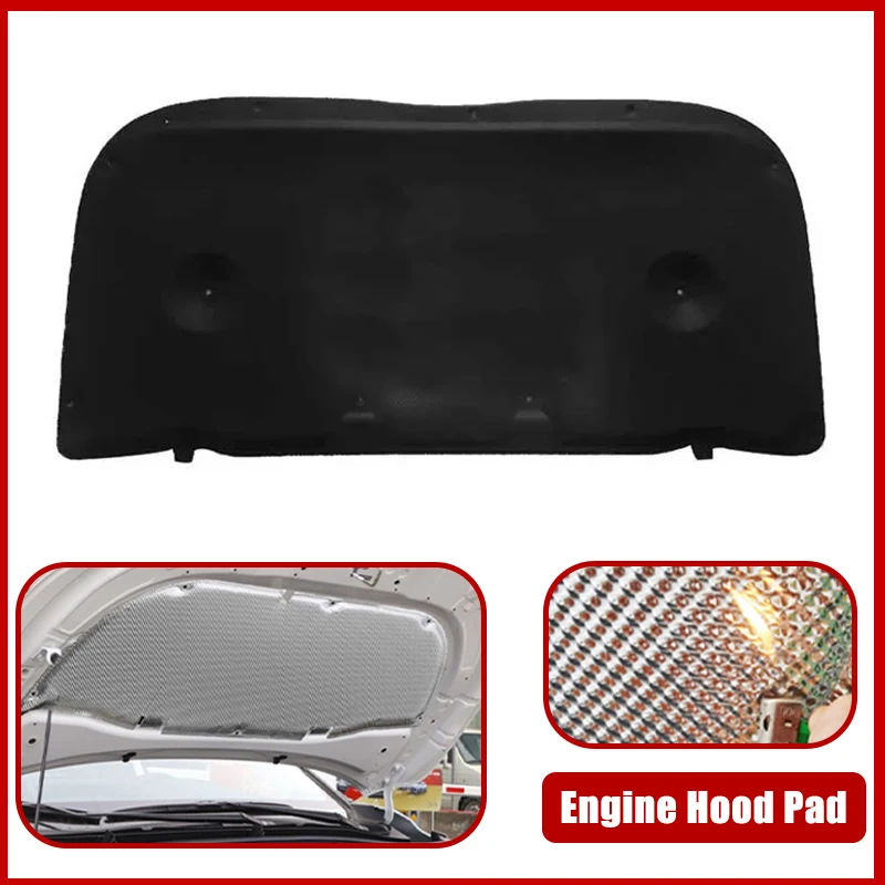 

Car Engine Hood Sound Mat For Toyota Land Cruiser Prado 150 Accesorios J150 2018-2023 Hood Heat Insulation Fireproof Pad Parts