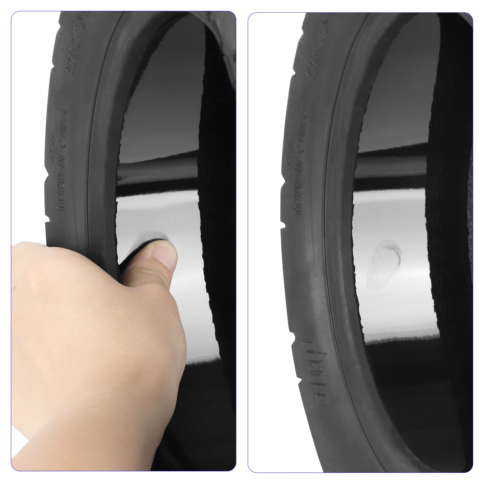 Ulip 100/55-6.5 Self-Healing Tire 10Inch Wider Thicker Explosion-Proof Tubeless Tyre For Electric Scooter Built Self-repair Glue