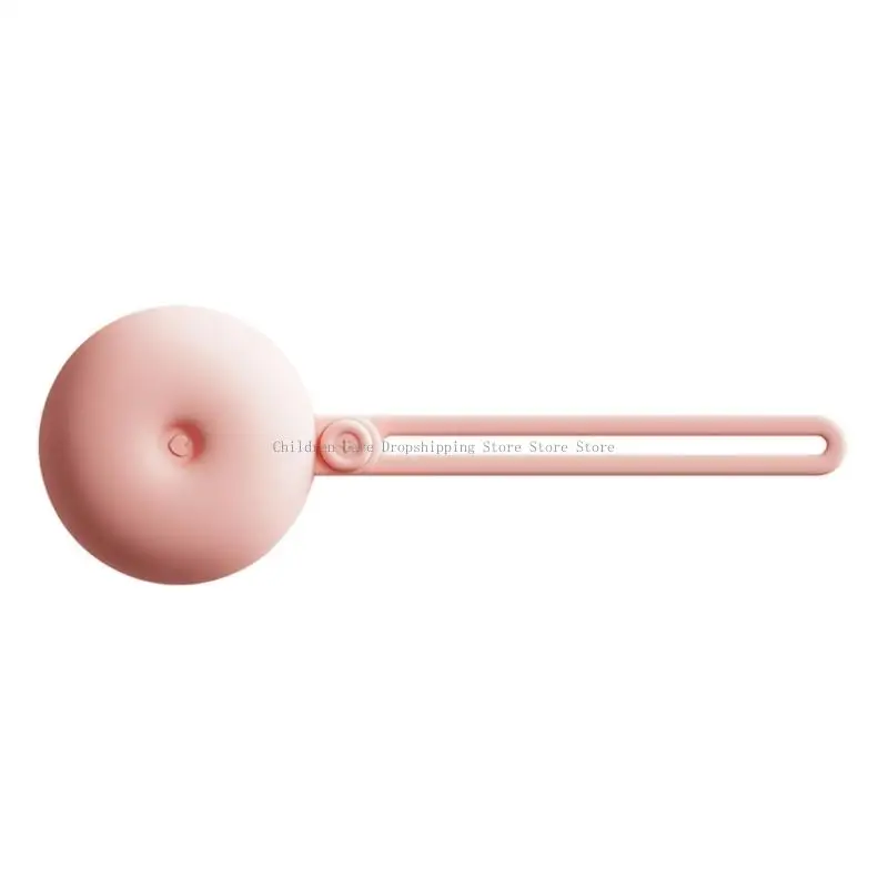 Silikonowy Uchwyt dziecięcy skrzynka do przechowywania od 0-36 miesięcy niemowlęta Łatwa uchwyt okrągły