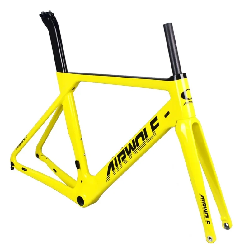 Airwolf T1100 Carbon Road Frame 700*32c Carbon Bike Frame Road Bike Frame 142*12mm Carbon Disc Brake Bicycle Hot Sale