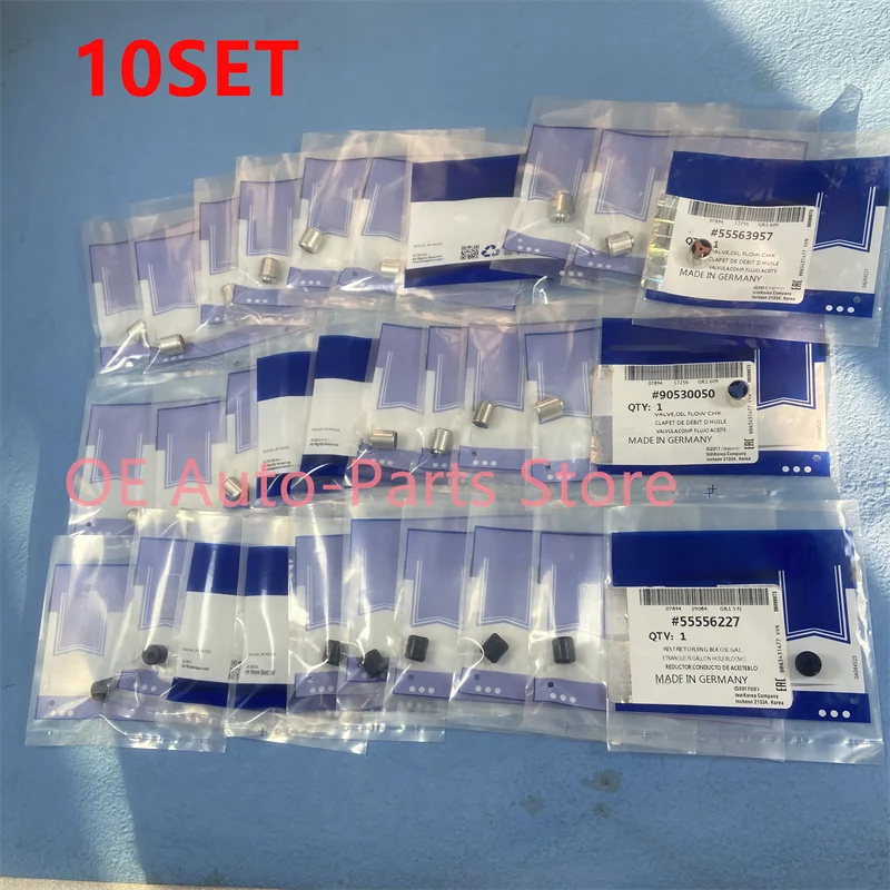 30X Original Oil- By-Pass Walve One-Way Valve For Chevrolet Sonic Trax Cruze Aveo5 1.6 1.8 Opel Astra 90530050 55563957 55556227