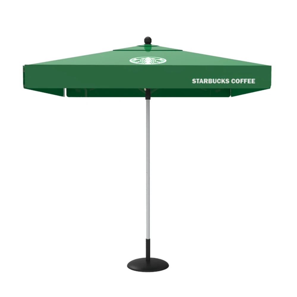 Outdoor Waterproof Sun Shade Market Golf Steel Restaurant Parasol Garden Patio Umbrella Big Size