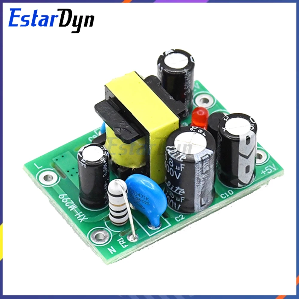 AC-DC Switching Power Supply Module 110-220V to 5V/12V Dual Output Isolated Converter 100mA 500mA for LED DIY