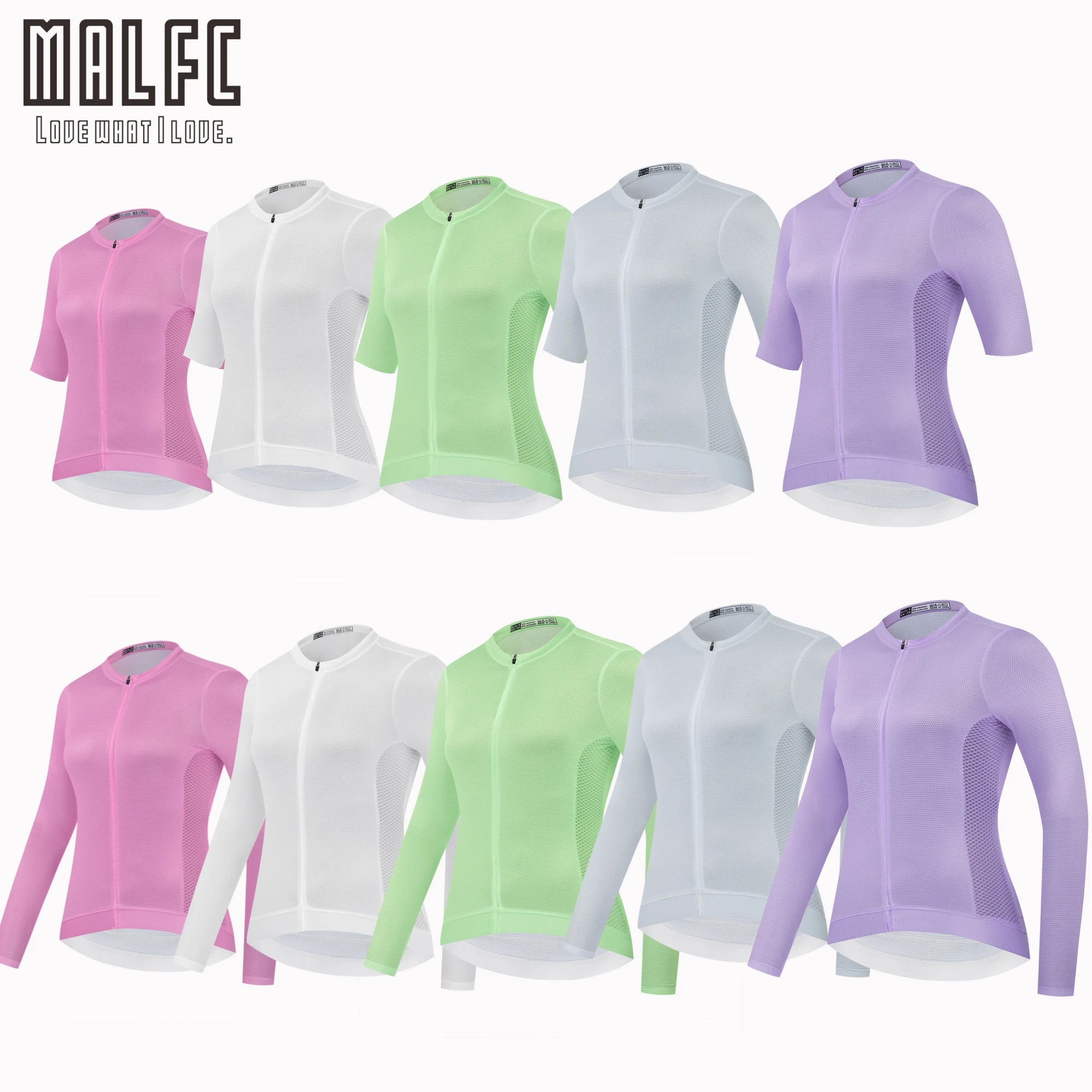 

MALFC Women Cycling Jersey High Quality Road Bike Jersey Bicycle Shirt Short Sleeve Long Sleeve