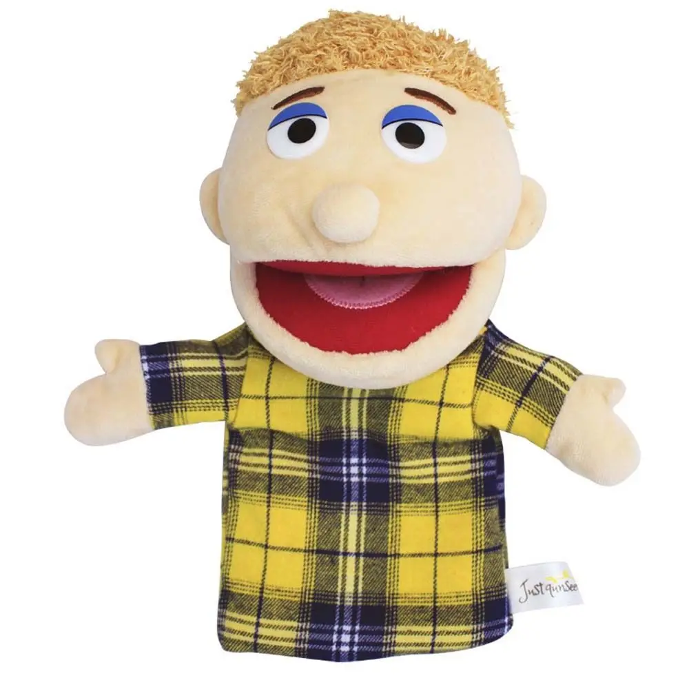 

Educational Playhouse Father Mother Half Body Family Puppet Hand Doll Hand Puppet Plush Doll Stuffed Toys Puppet Plush Toy