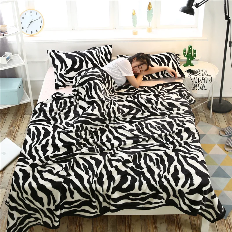 

New Cloud Mink Fleece Blanket Flannel Summer Napping Blanket Cover Blanket Sheet Single Double Air Conditioning Blanket