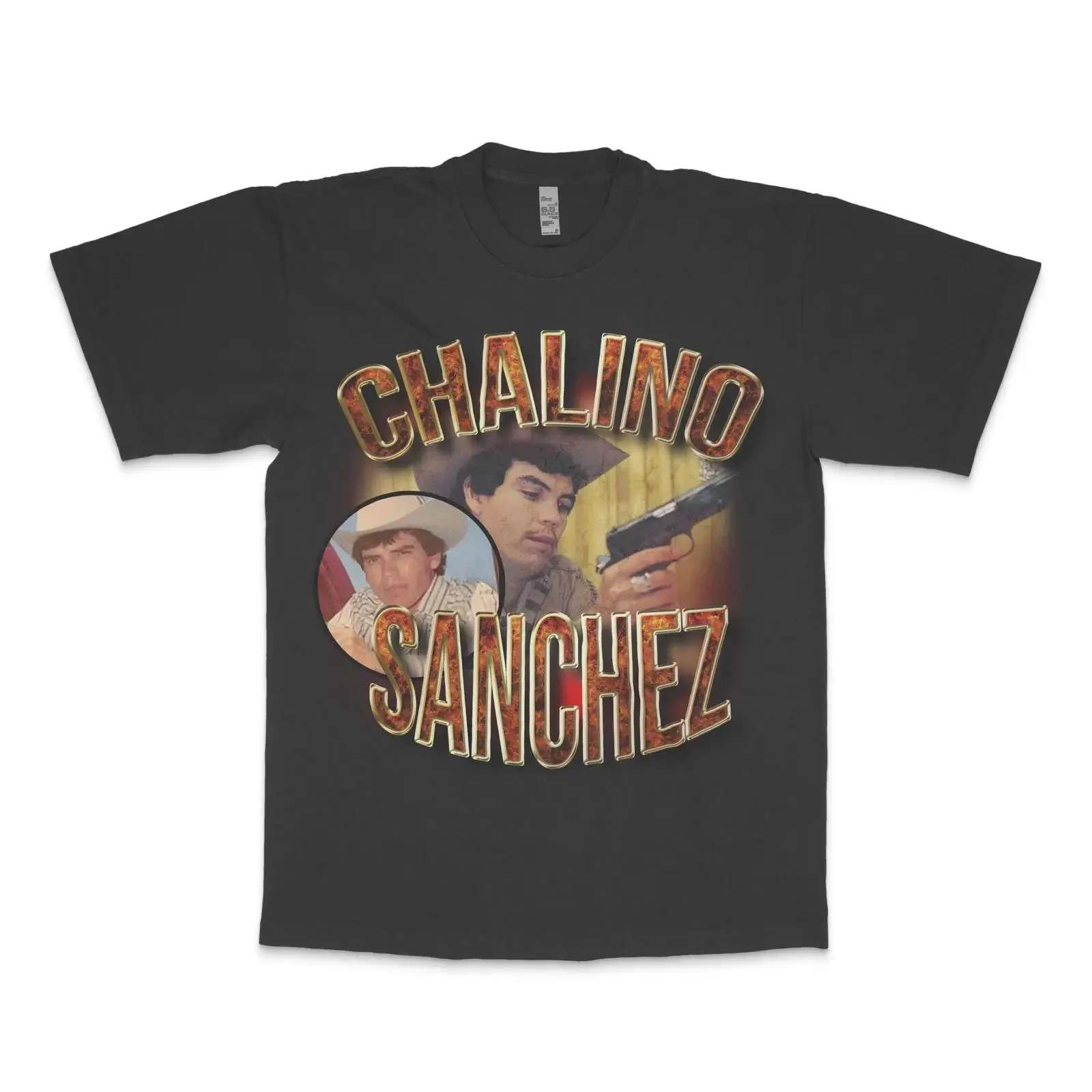 Chalino Sanchez Vintage T Shirt vintage Washed Stretched graphic streetwear Versatile fashion Comfortable Unisex Breathable