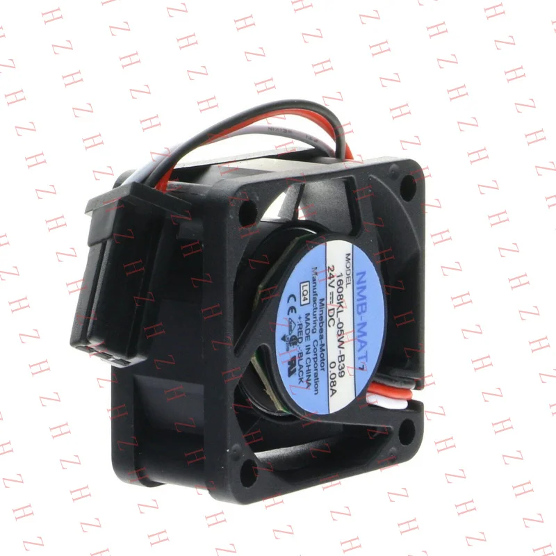 P+ 1pcs 1608KL05WB39 For FANUC 40*40*20mm for NMB-MAT 3Pin Cooling Fan 24V 0.08A 3wire