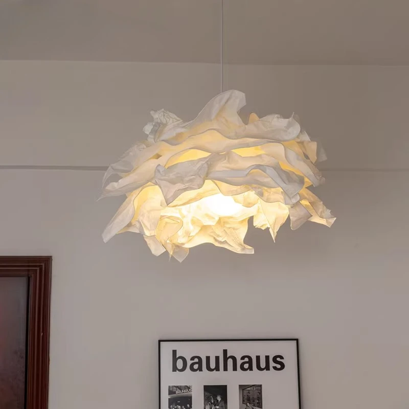Modern Creative Cloud Ceiling Pendant Lights Living Room Bedroom Study Clothes Shop Decorative E27 DIY White Paper Hanging Lamps