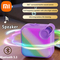 Xiaomi Bluetooth Speaker High Quality Home Mini Colorful Lamp Radiant Wireless Speaker Portable Car Subwoofer 2025 New Edition
