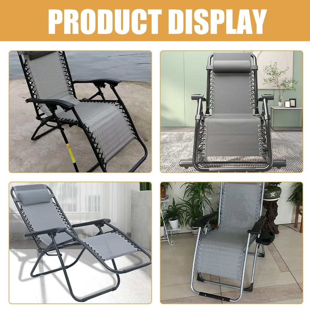 Outdoor Lounge Chair Replacement Cloth Repair Kit Folding Recliner Beach Chairs Portable Accessories Patio Chaise Canvas