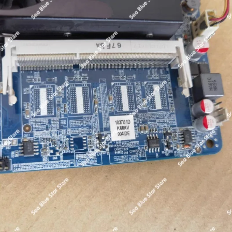 Industrial Board ITX-K68 Integrated Machine Dual Gigabit Network Port 1037U Main Board 6COM with Pci  Disassembly Main Board