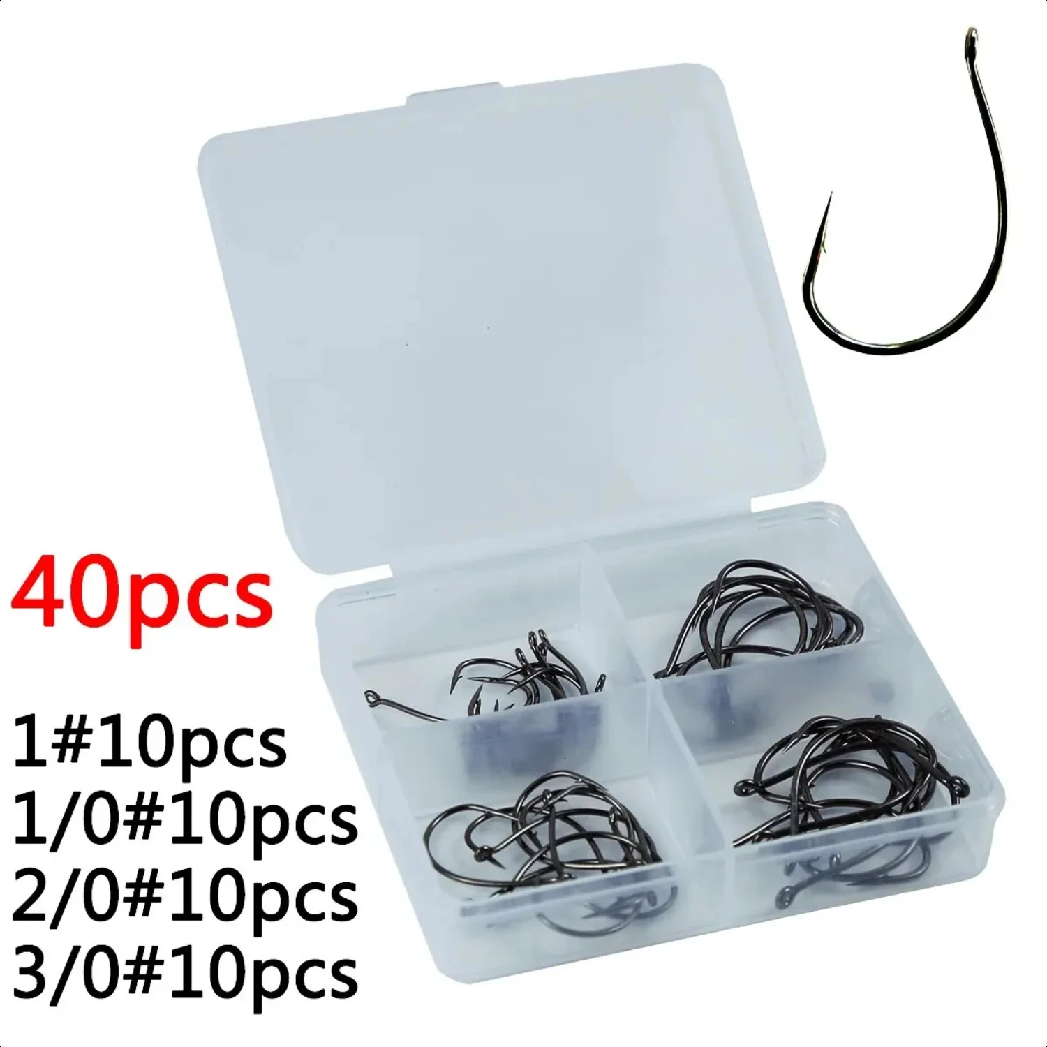 

Ultra-fine, small Wacky Fishing Hook for Mud Tile Pole with Strip Lure Bait - High Quality Fishing Hook