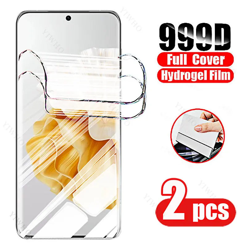 For Huawei P60 Pro Art Camera Glass Screen Protectors for Huawei P 60pro 60art 60 Hydrogel Full Cover Soft Film Safety Water Gel