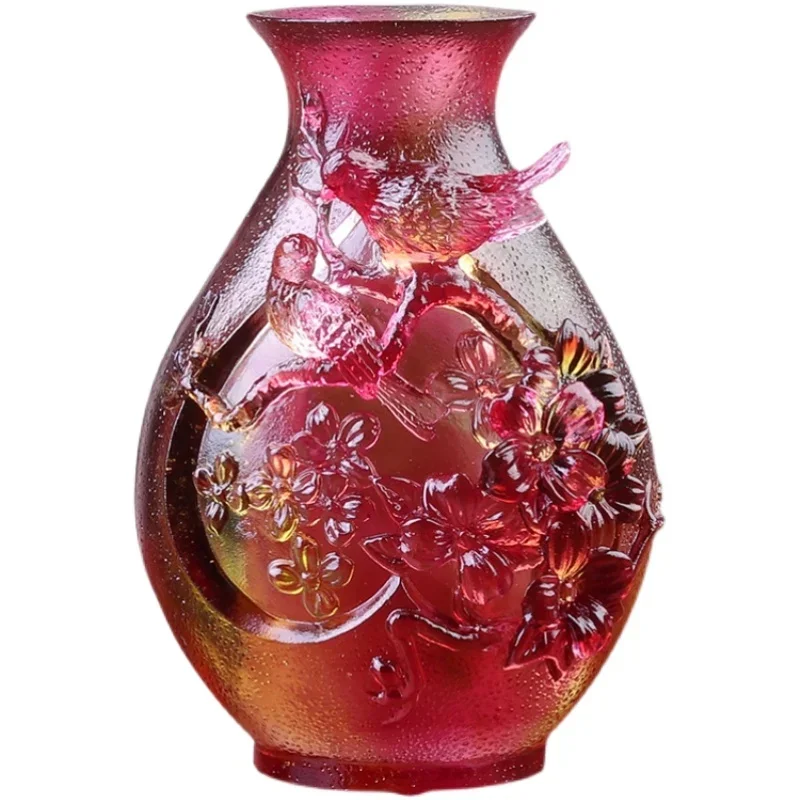 

Glass vase decorations, tabletop, living room, flower arrangement, decorative gifts