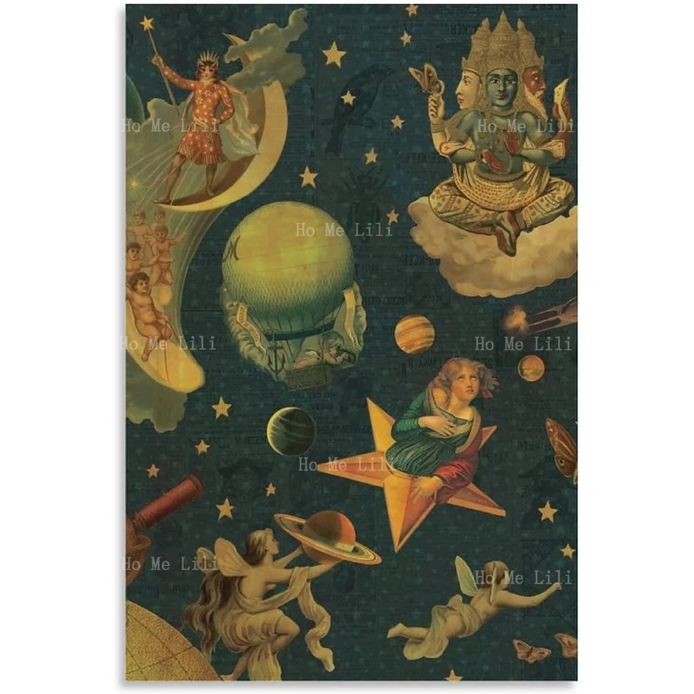 Rock Band Mellon Collie And The Infinite Sadness Music Album Metal Signs Poster For Bedroom Aesthetic Wall Decor