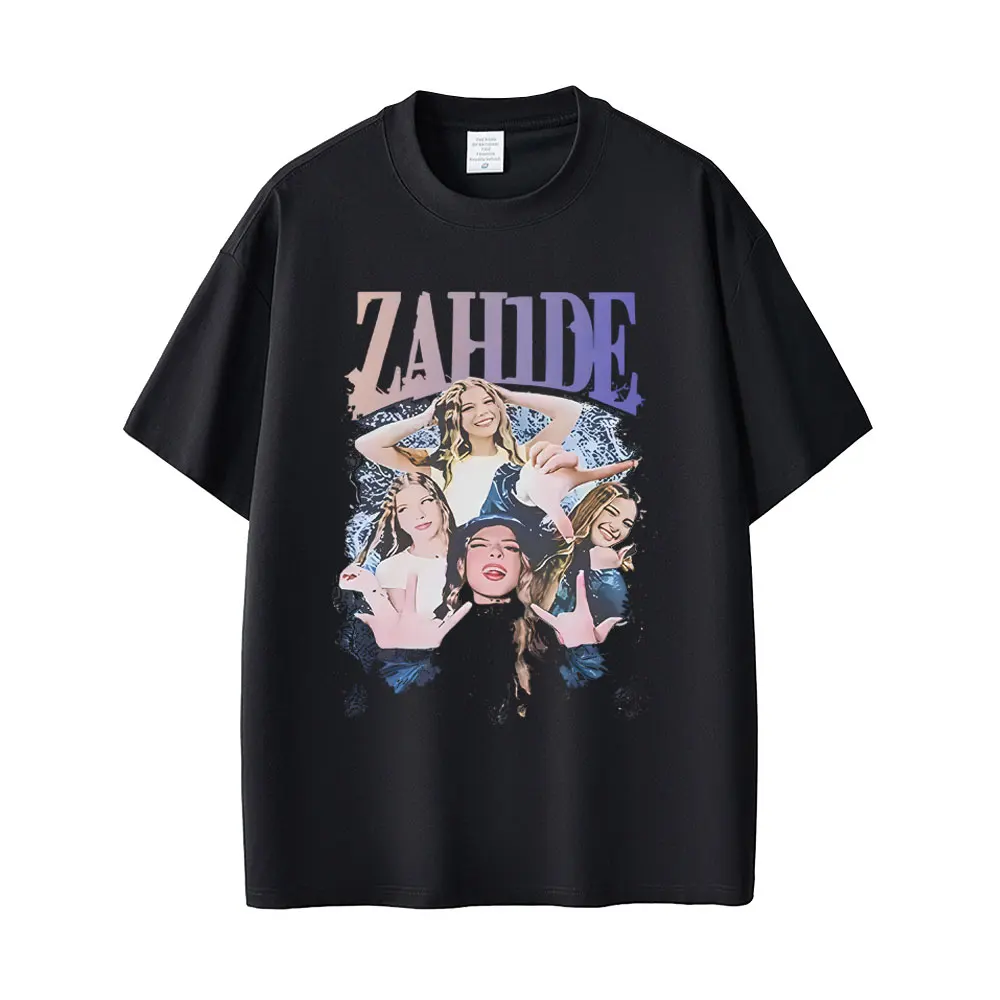 

Zahide Ballert Auf Lautlos Graphic T-shirts Men Women Hip Hop Fashion Pop Music T Shirt Casual Cotton Vintage T-shirt Streetwear