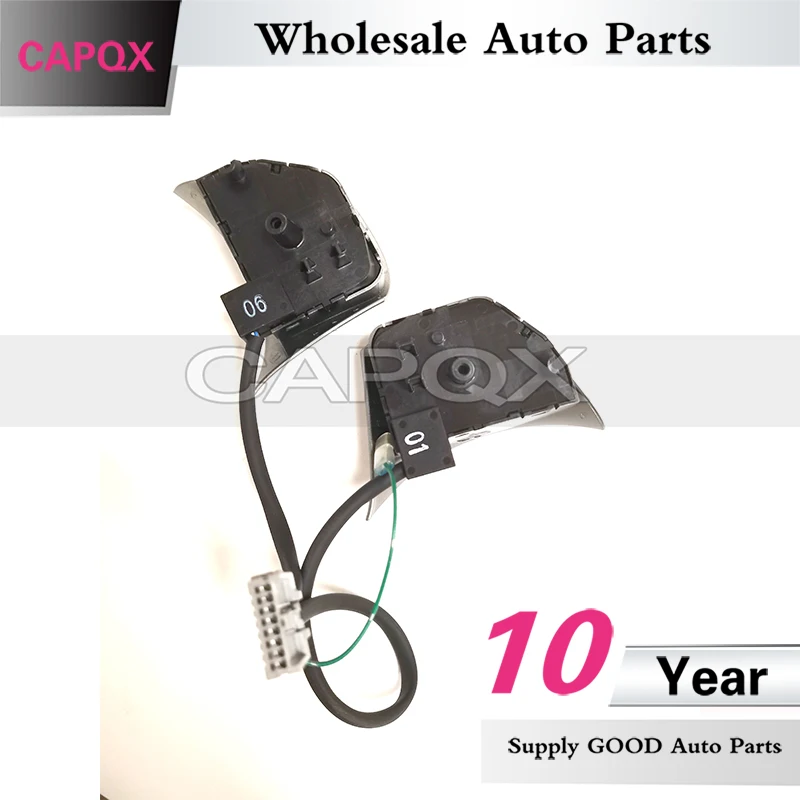 CAPQX For Nissan Sunny / March 2011-2015 Auto Multifunction Steering Wheel Audio Button Audio bluetooth cruise control switch
